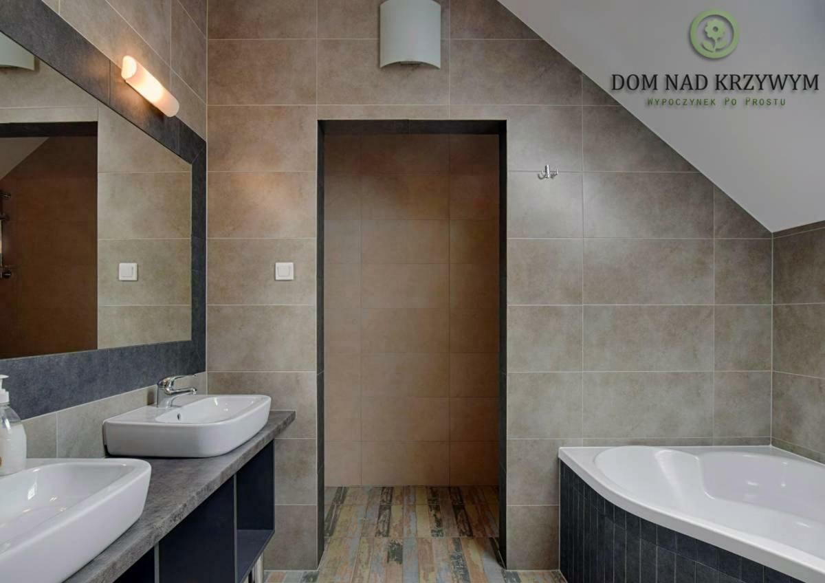 Dom Nad Krzywym - Prywatna Plaza, 2 Boiska, Sauna, Plac Zabaw Krzywe  Exterior foto