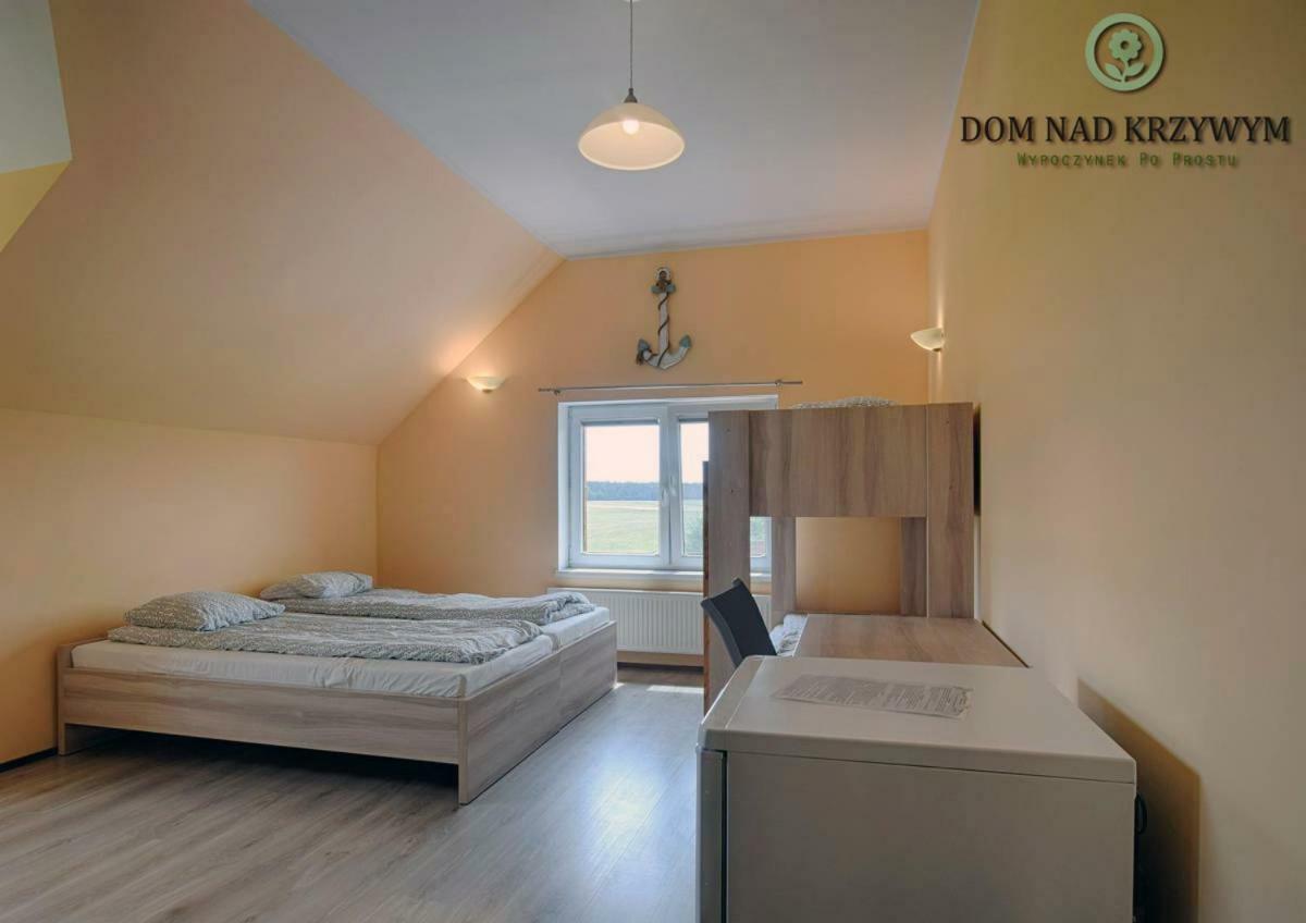 Dom Nad Krzywym - Prywatna Plaza, 2 Boiska, Sauna, Plac Zabaw Krzywe  Exterior foto